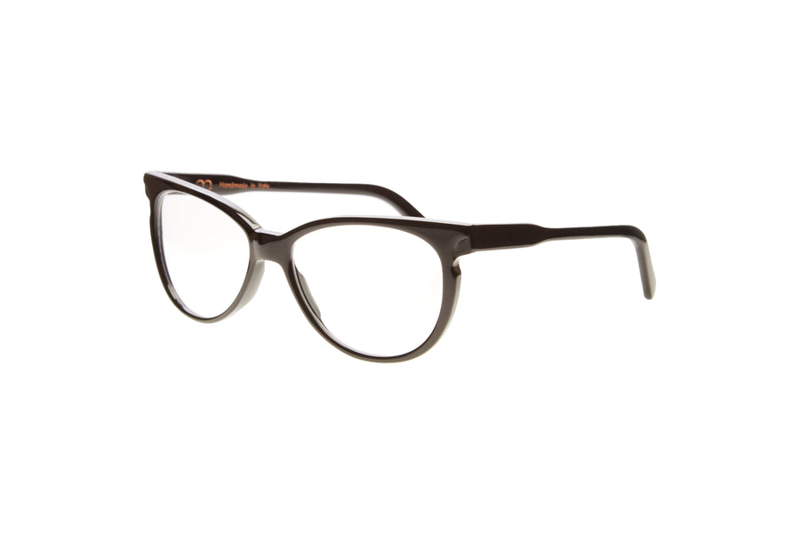 Wink & Nod Valentina Sun Readers in Classic Black — handcrafted Italian acetate frame, photo 3 of 4