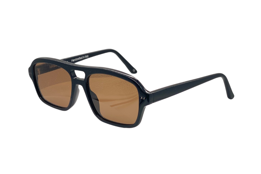 Wink & Nod Milano Sun Readers in Classic Black — handcrafted Italian acetate frame, photo 2 of 2