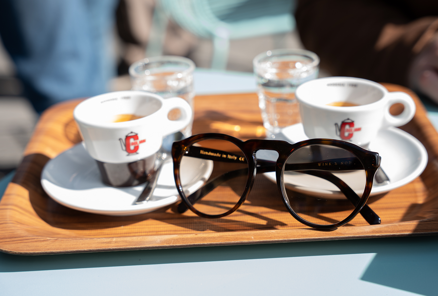 Wink & Nod Roma sunglasses in Havana (Ambra) — handcrafted Italian acetate frame, photo 11 of 12
