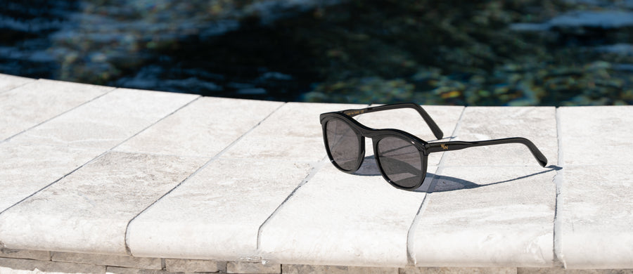 Wink & Nod Venice sunglasses in Classic Black (Noir) — handcrafted Italian acetate frame, photo 7 of 11