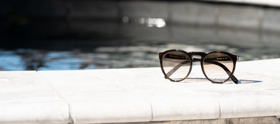 Wink & Nod Roma sunglasses in Havana (Ambra) — handcrafted Italian acetate frame, photo 3 of 12