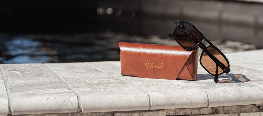 Wink & Nod Milano sunglasses in Classic Black (Noir) — handcrafted Italian acetate frame, photo 3 of 6