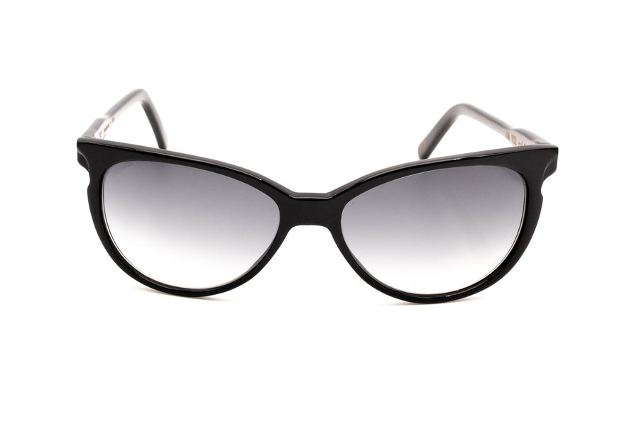 Wink & Nod Valentina Sun Readers in Classic Black — handcrafted Italian acetate frame, photo 1 of 4